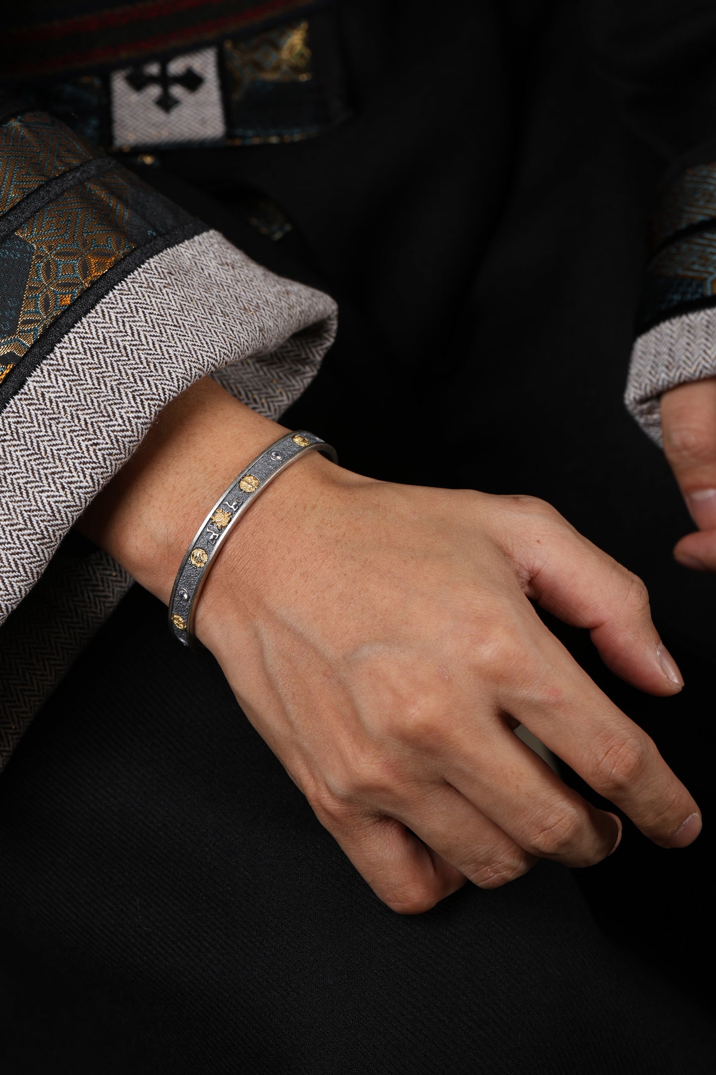 Buddha Trace Tibetan Ashtamangala Bracelet Buddha Trace