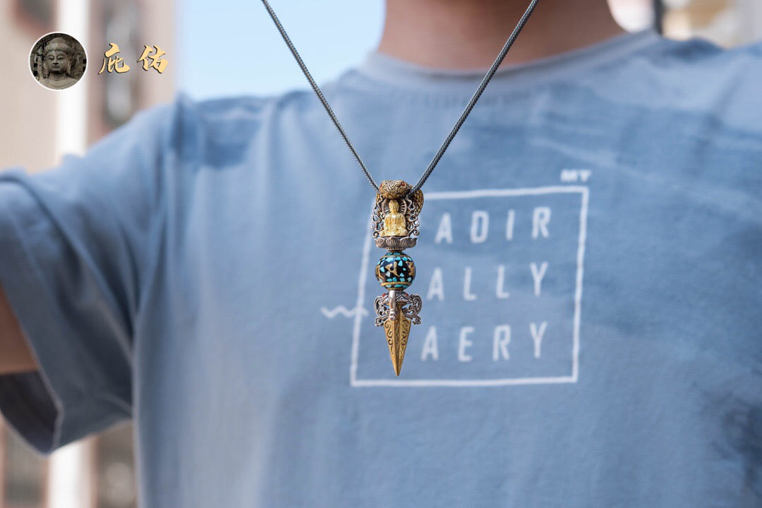 Buddha Trace Shakyamuni Vajra Pendant Buddha Trace