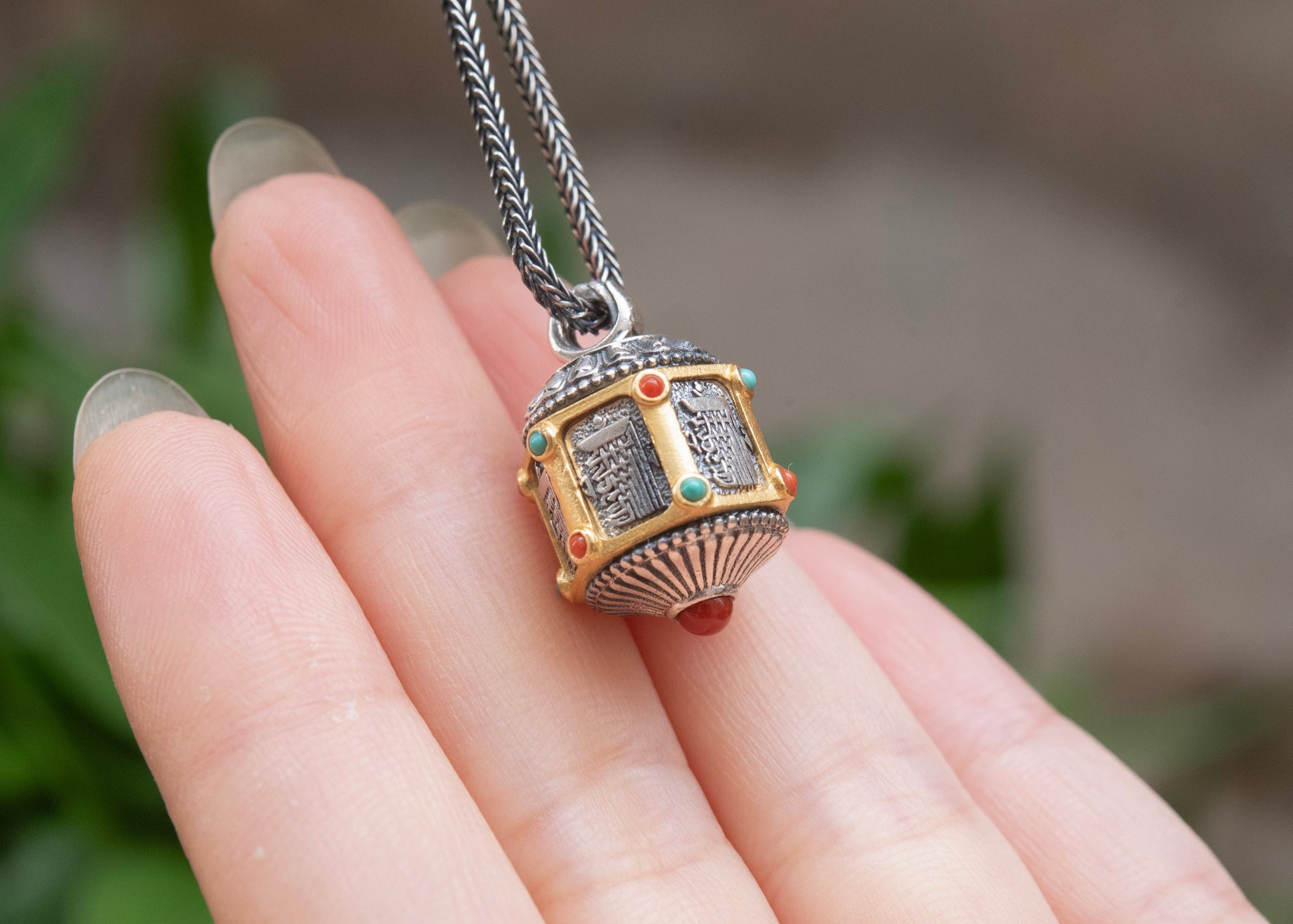 Buddha Trace sacred harmony pendant Buddha Trace