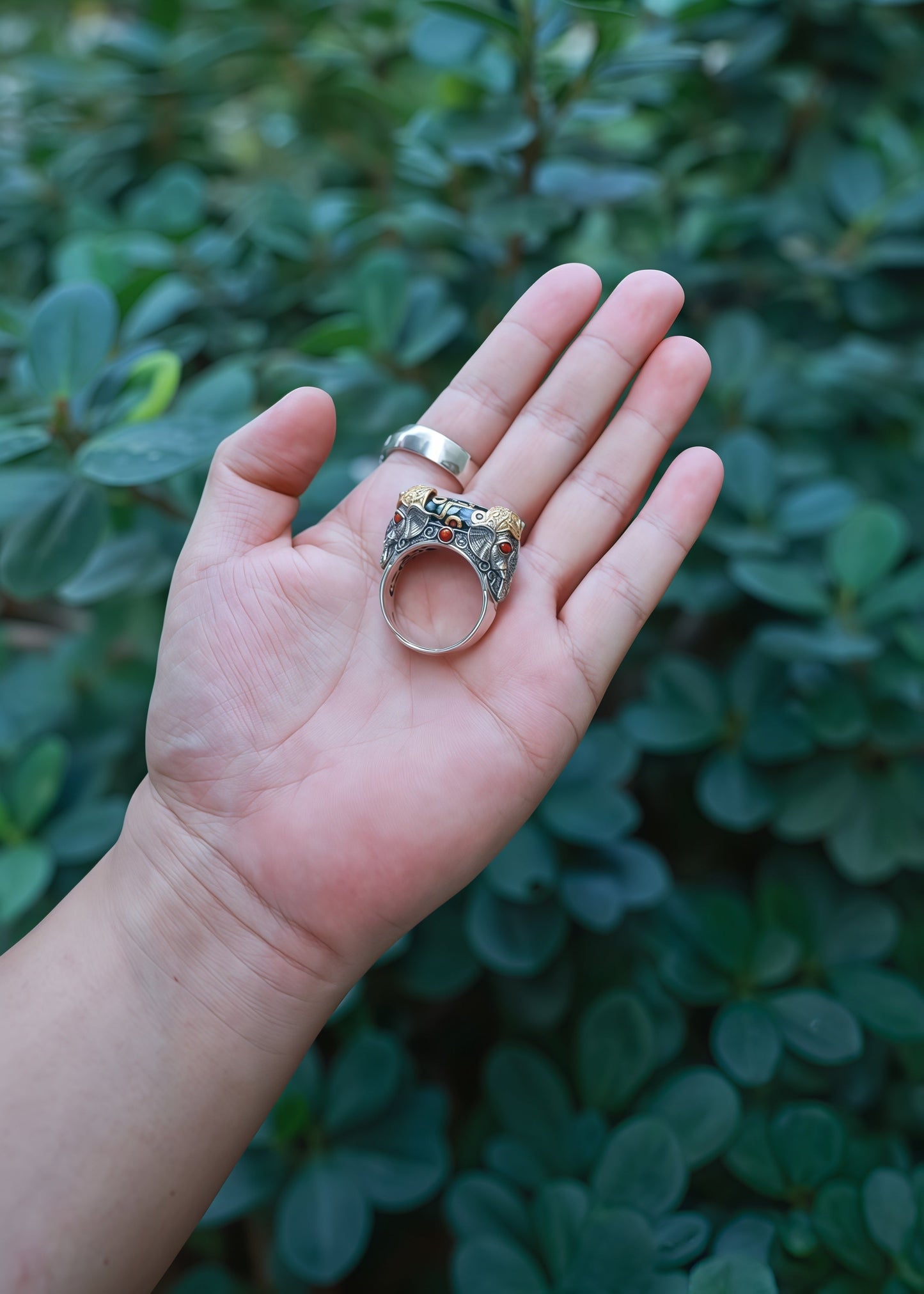 Buddha Trace Divine Ganesha Ring Buddha Trace