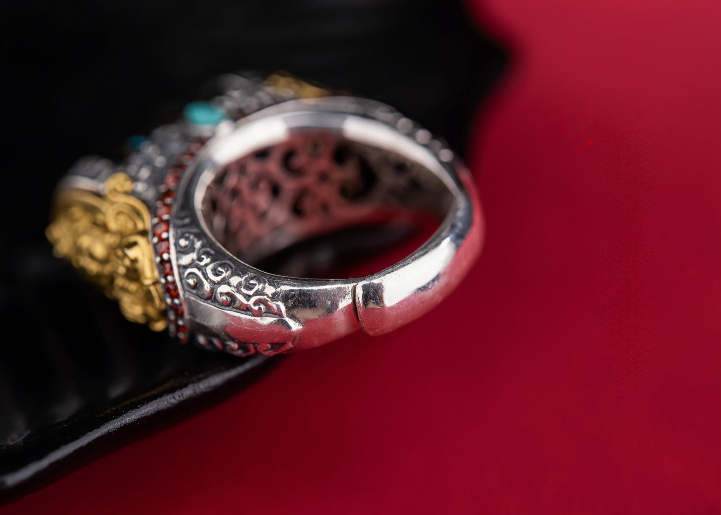 Buddha Trace Samantabhadra Bodhisattva Ring Buddha Trace