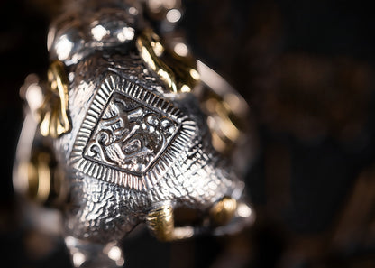 Buddha Trace Lucky Elephant Ring Buddha Trace