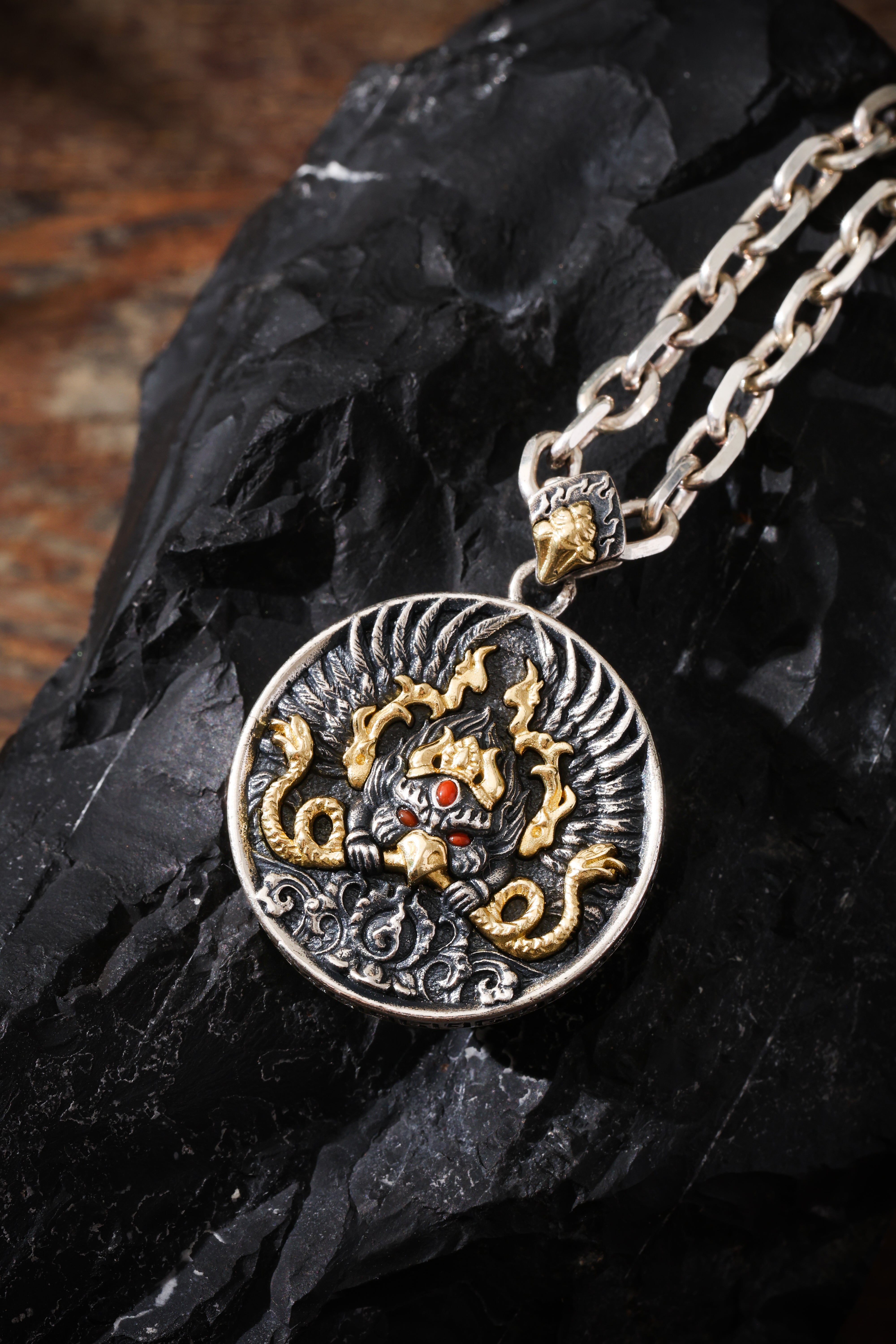 Buddha Trace Garuda Spirit Pendant Buddha Trace