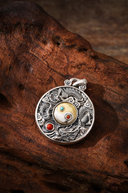 Buddha Trace Golden Light Mantra Pendant Buddha Trace