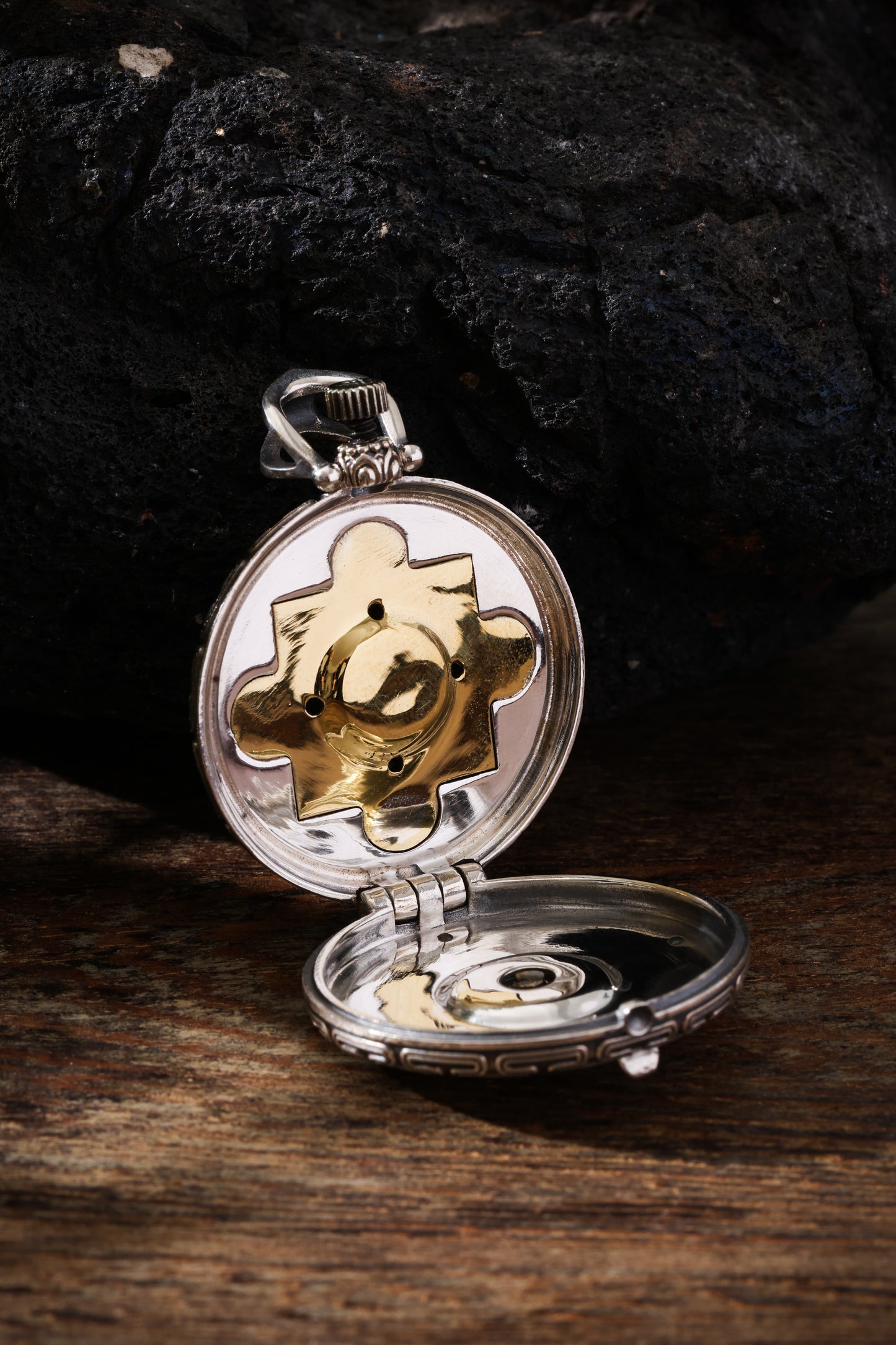 Buddha Trace Guru Rinpoche Heart Mantra Gawu Pendant Buddha Trace