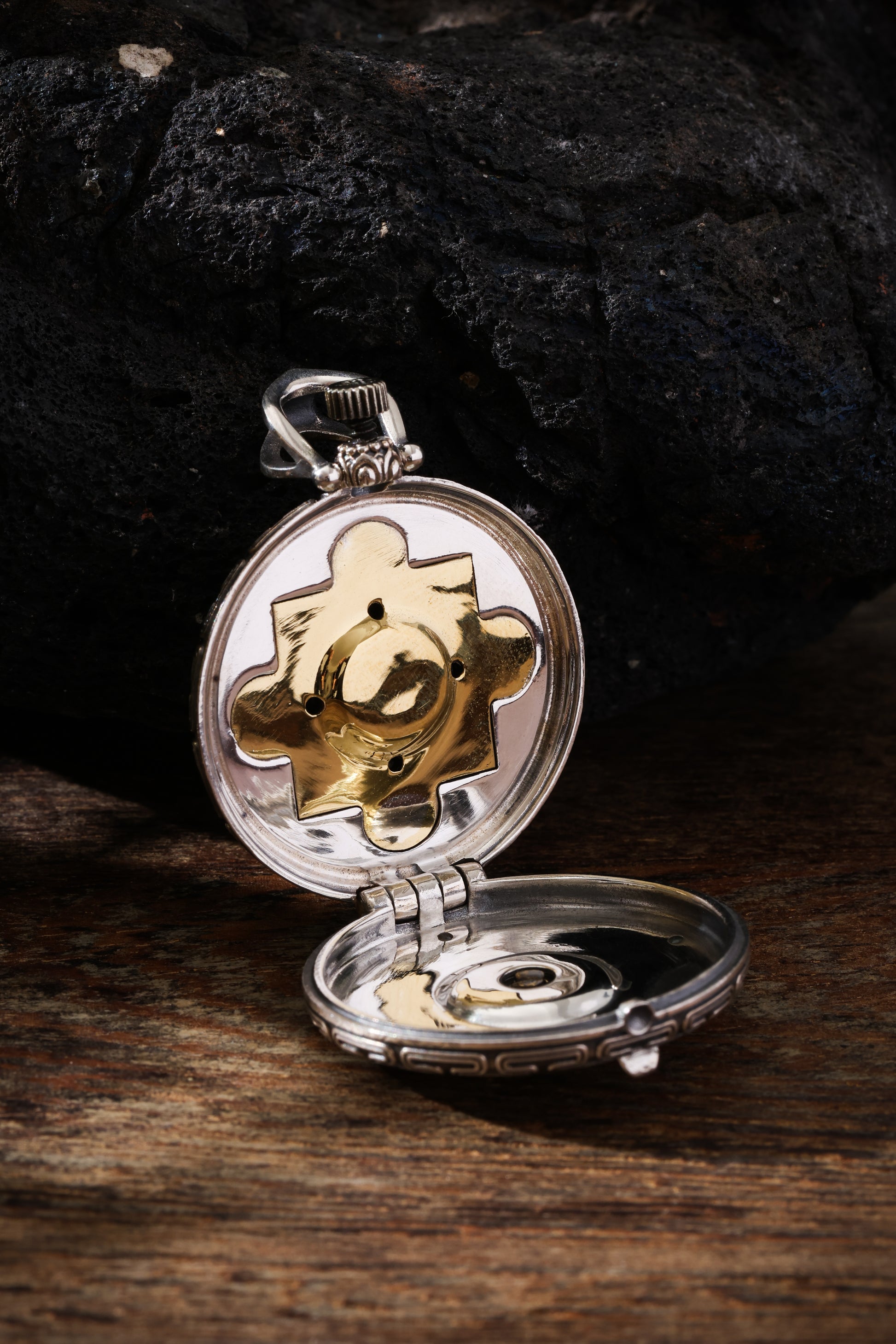 Buddha Trace Guru Rinpoche Heart Mantra Gawu Pendant Buddha Trace