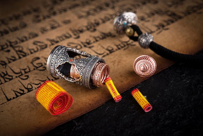 Buddha Trace six-character mantra pendant Buddha Trace