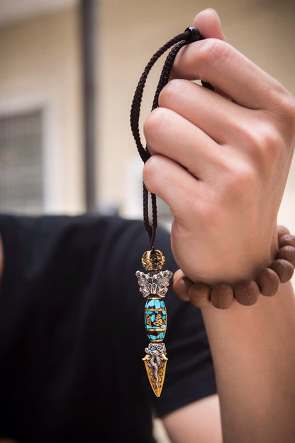 Buddha Trace vajra pestle pendant Buddha Trace