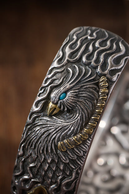 Buddha Trace Tibetan Mystic Yin Four Guardians Bracelet Buddha Trace