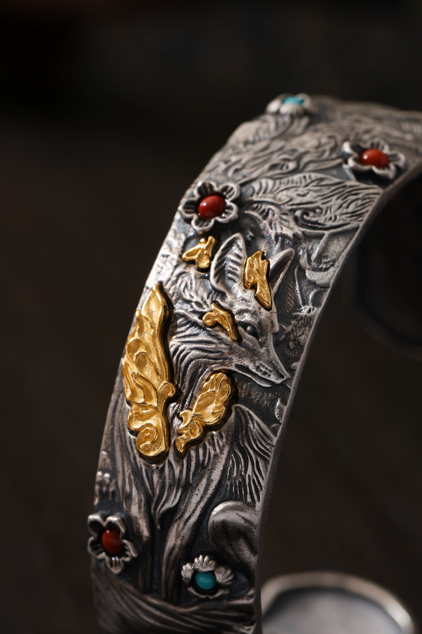 Buddha Trace Tibetan Nine-Tailed Fox Guardian Bracelet Buddha Trace