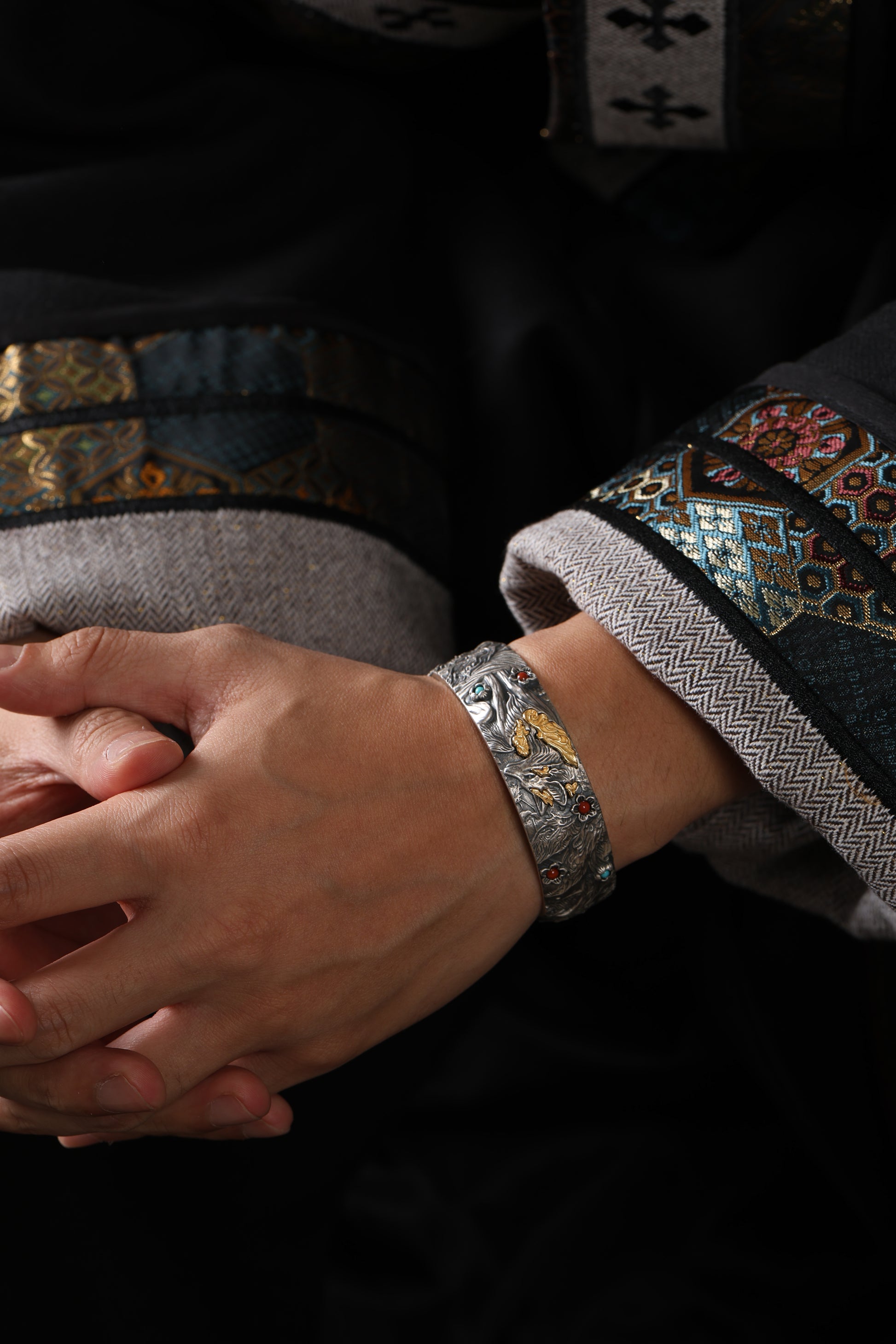 Buddha Trace Tibetan Nine-Tailed Fox Guardian Bracelet Buddha Trace