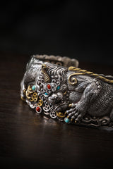 Buddha Trace Tibetan Pixiu Guardian Bracelet Buddha Trace