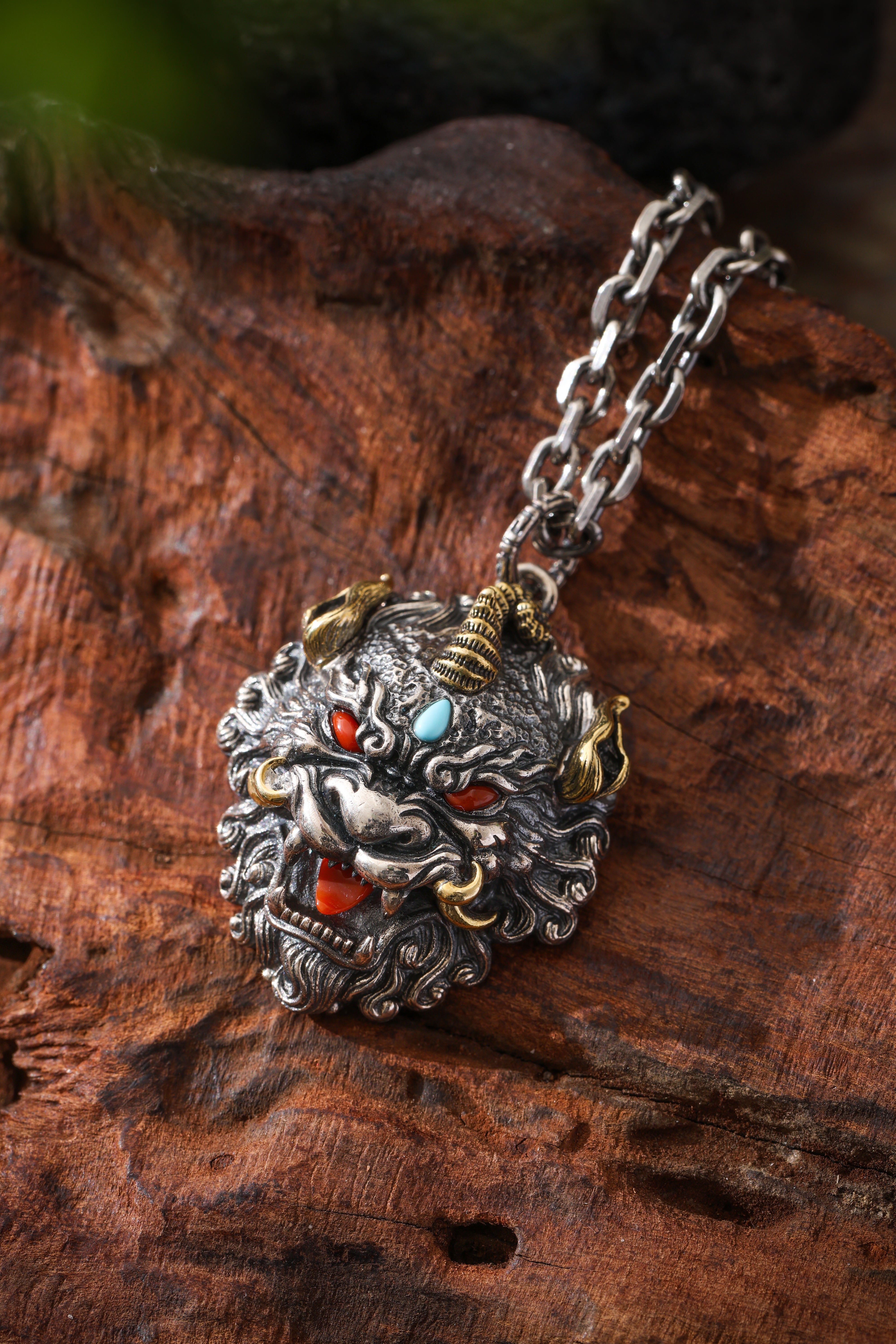 Buddha Trace Tibetan Pixiu Guardian Pendant Buddha Trace