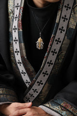 Buddha Trace Tibetan Simhamukha Vajra Pendant Buddha Trace