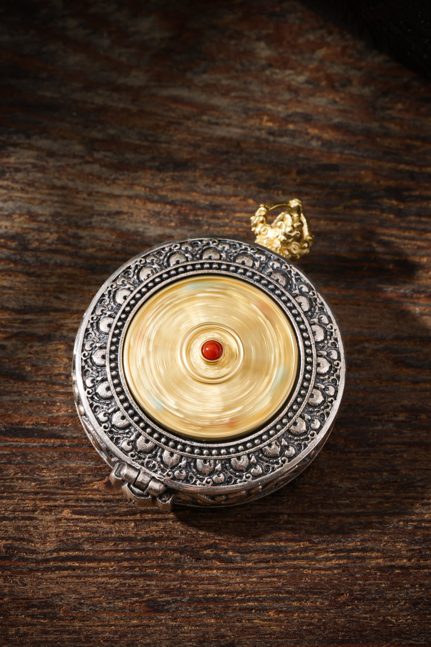 Buddha Trace Six-Syllable Mantra Gawu Pendant Buddha Trace